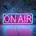on Air Led Neon Light Sign Radio Bedroom Live Streaming Wall Decor