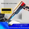 Wireless-Red Car Vacuum Cleaner Wireless Usb Charging Car Vacuum Cleaner Home Handheld Mini Desktop Vacuum Cleaner Portable