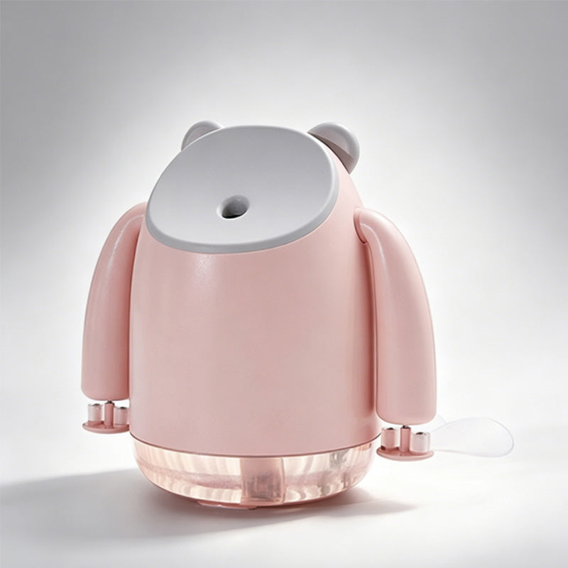 Mist cooling fan front view