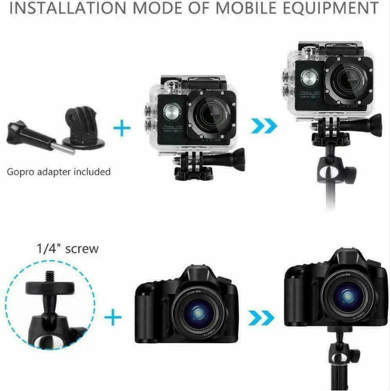 Selfie Stick Tripod 40 Bluetooth Remote Portable for Iphone and Android Phones