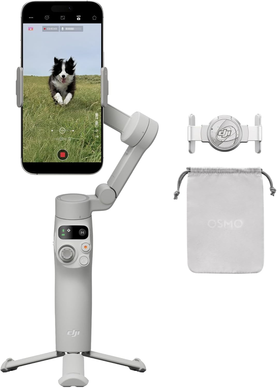 DJI Osmo Mobile 7 Gimbal Stabilizer for Iphone & Android, 3-Axis Gimbal