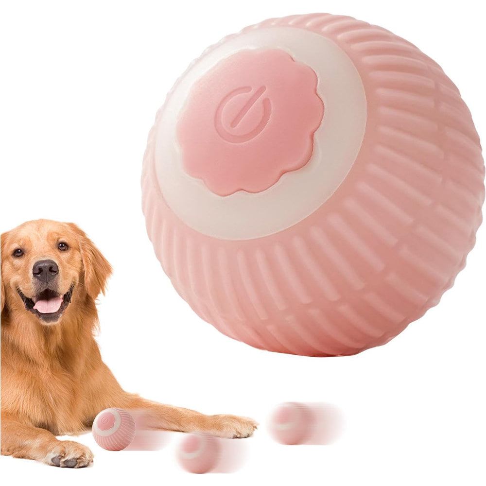 Electric Dog Cat Ball Toy,Indoor Large and Small Cat Dog Interactive Intelligent Rolling Pet Ball