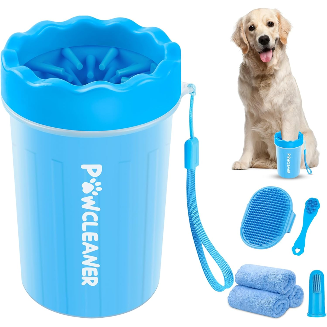 7-in-1 pet paw cleaner kit
