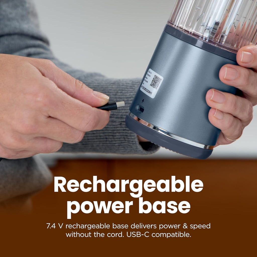 Ninja Blast Portable Blender, Cordless, 18Oz Vessel, Black, BC151BK