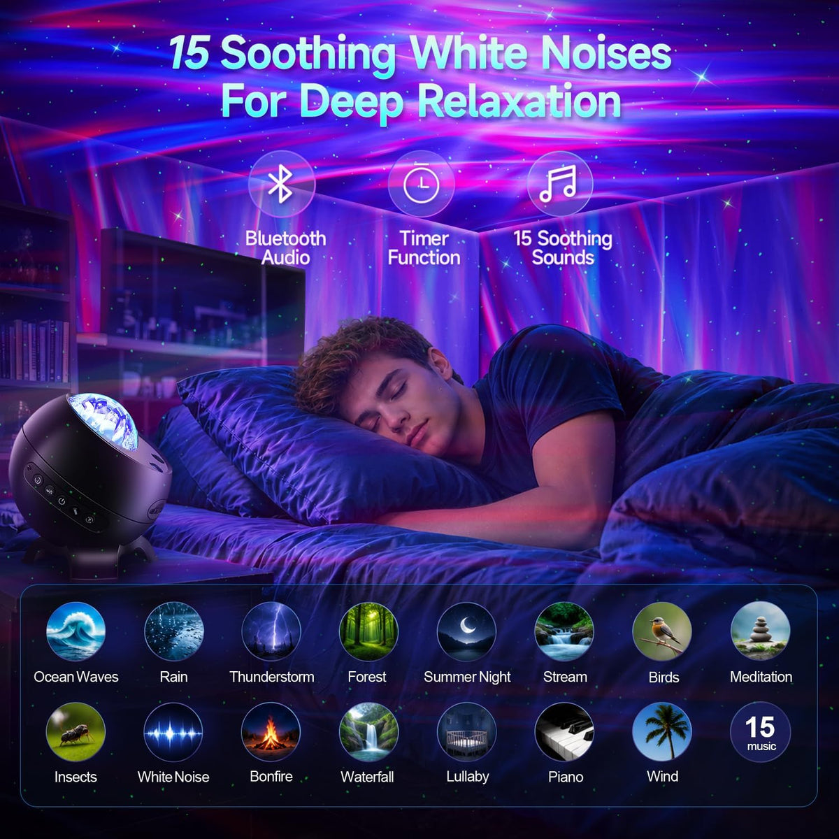 Northern Lights Projector Galaxy 7-15 Year Old Boy Birthday Gifts