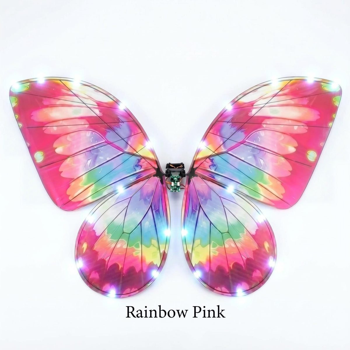 Bionic Butterfly RC Ornithopter Drone, Flapping Wing Remote Control Flying Toy with LED Lights & Carbon Fiber Frame, Realistic Butterfly for Weddings Parties Photography Gifts