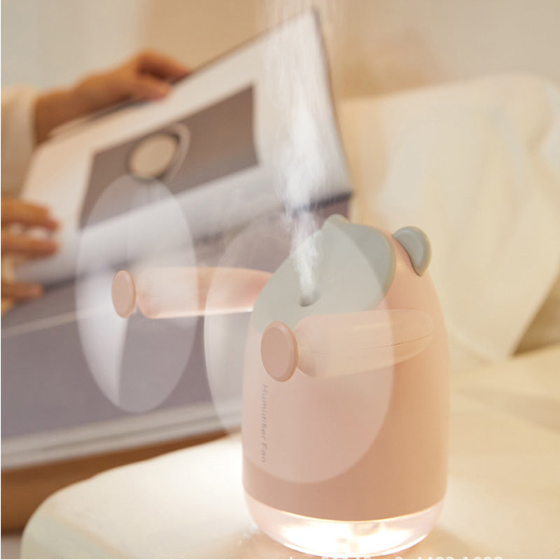 Cool mist while reading