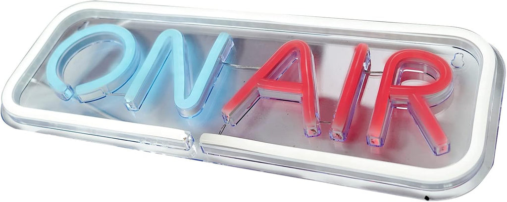 ON AIR Neon Signs, LED Studio Live Decorative Lights, Streaming Recording Sign, USB Connected, for Streamers Influencers Gamers Room Bar Club Home Party Decoration… (Multi)